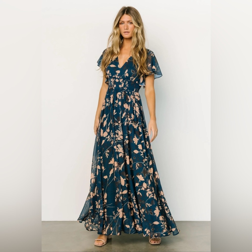 Baltic Born Lynlee Metallic Maxi Dress